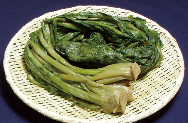 稲核菜の漬物