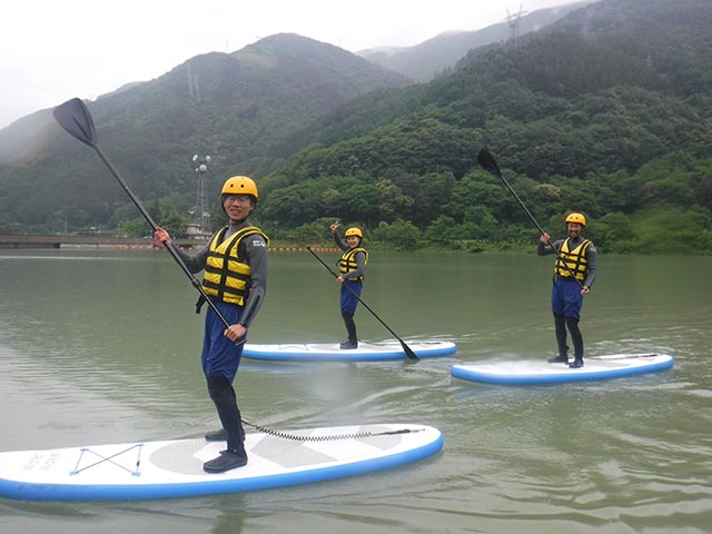 SUPツアーの様子
