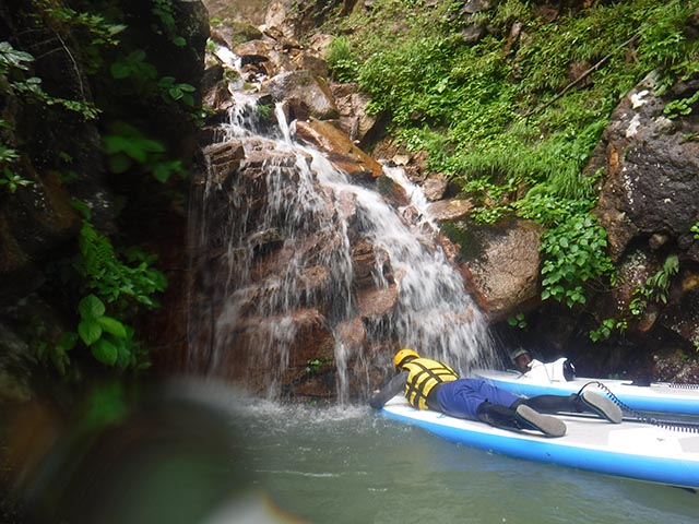 SUPツアーの様子